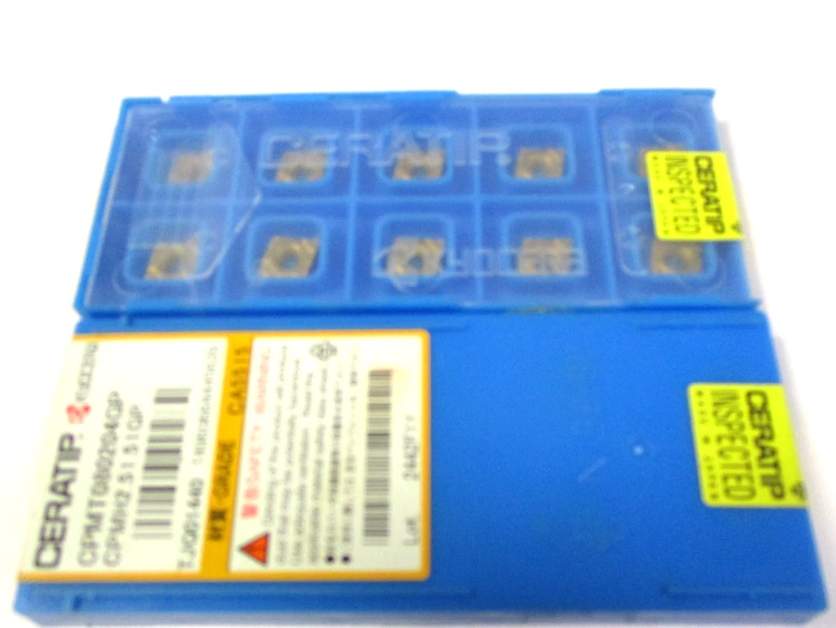 Produktbild von 10 KYOCERA CNMG 120404 HQ PV7020 Drehplatten – Top Qualität, Neu & Originalverpackt
