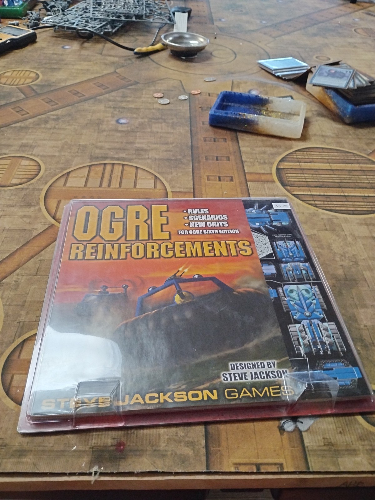 Ogre Reinforcements Expansion Set for 6th Edition by Steve Jackson Games *RARE*