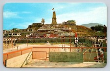 Tarjeta Postal Monumento Parque Morelos Bandera Tuxtla Gutiérrez México Vistacolor