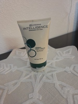 Arbonne Intelligence Not So Basic Skin Care Herbal Foot Cream, 4.3 Oz New Sealed