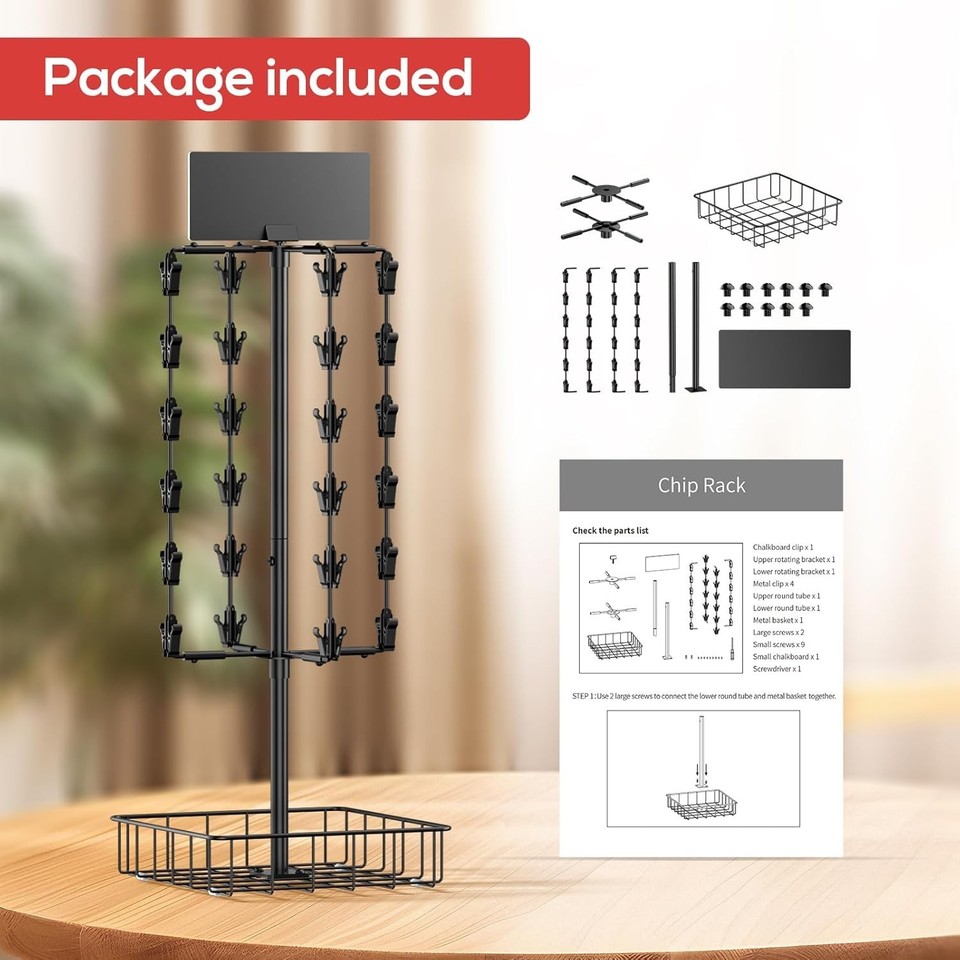 Chip Rack Display Stand Chip Bag Holder Snack Potato Retail Display ...