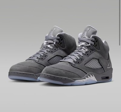Nike Air Jordan 5, Retro, White-Wolf-Grey, EU 45,5 / US 11,5, Neu + ungetragen