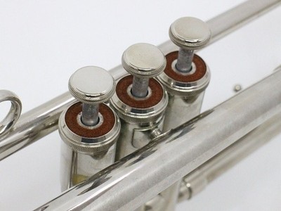 YAMAHA YTR-1310 Trumpet with Hard Case Silver Nickel Mouthpeace | eBay