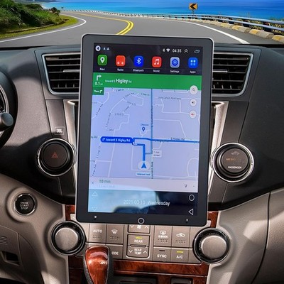 10.1'' For 2008-2013 Toyota Highlander Carplay Android 13 Car Stereo Radio GPS