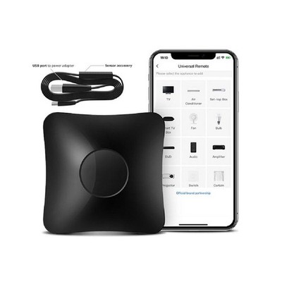 315/433MHZ WIFI/IR/RF Remote Control Broadlink RM4 Pro for IOS Android Phone #