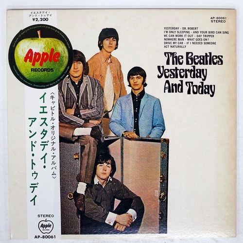 BEATLES YESTERDAY...... AND TODAY APPLE AP80061 Japan OBI VINYL LP