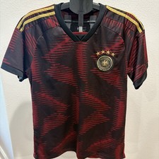 Adidas Germany National Team 2022 Away Jersey Men’s Size Large Black Soccer