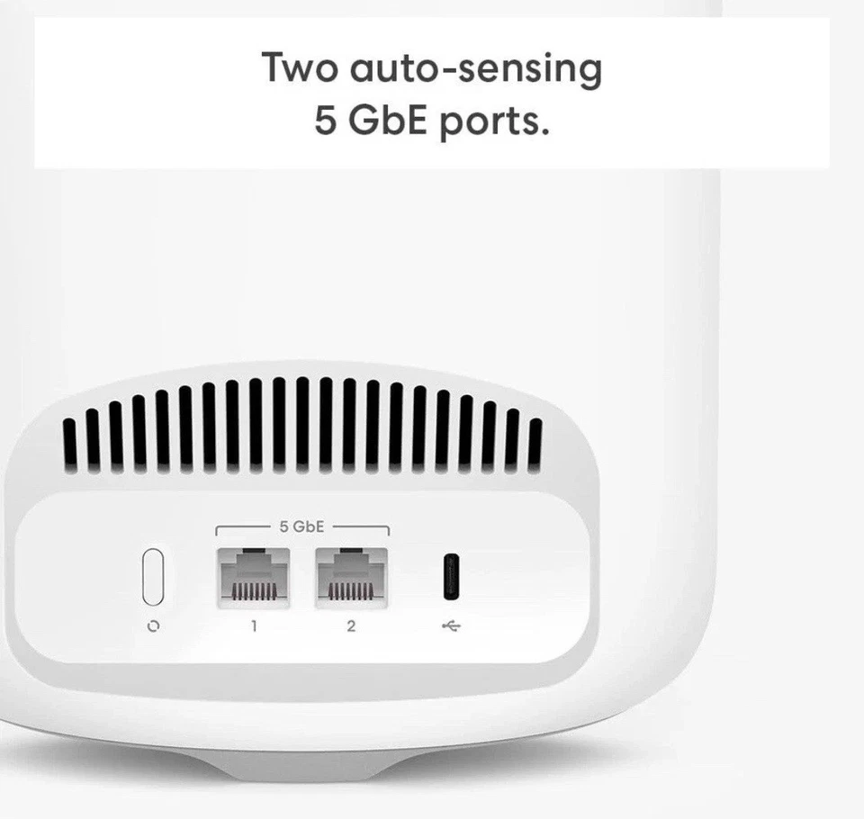 eero Pro 7 Tri-Band Mesh Wi-Fi 7 Router - White (Frontier Powered) - Image 4 of 4