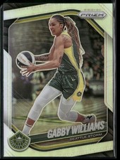 2025 Panini Prizm WNBA #77 Gabby Williams Silver Prizms
