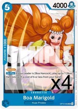 4X One Piece Card Game Boa Marigold OP13-052 Uncommon NM