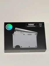 The Ridge RFID Blocking Men's Wallet Cash Strap - Slate