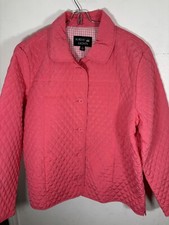 Women's Nordic Lights Red Quilted Jacket Size Xl