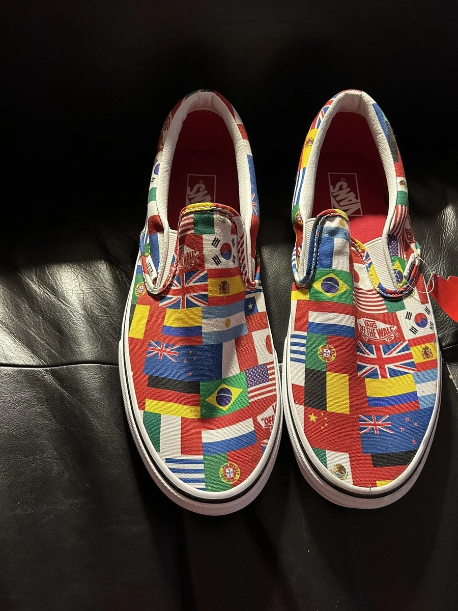 Chicago Flag Vans Classic Slip-On