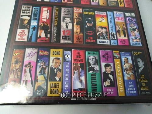 White Mountain 1000 Pieces Jigsaw Puzzle Fictions Books NIB New - Picture 2 of 8