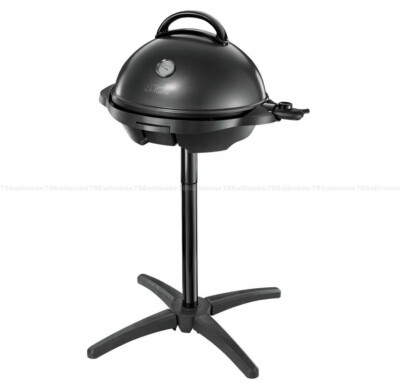 George Foreman BBQ Grill Electric Grill Non-Stick Barbecue Indoor