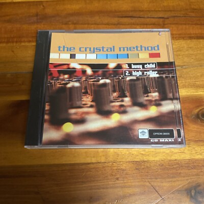 Busy Child [Single] by The Crystal Method (CD, Jun-1997, Out Post) Techno Music