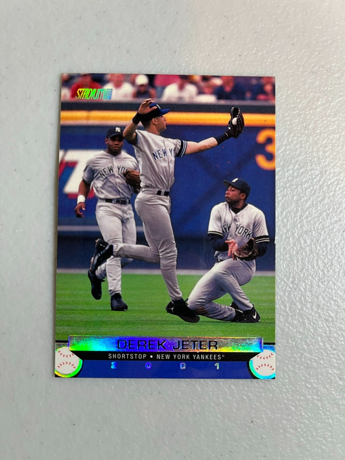 2001 Stadium Club Derek Jeter #30 NM