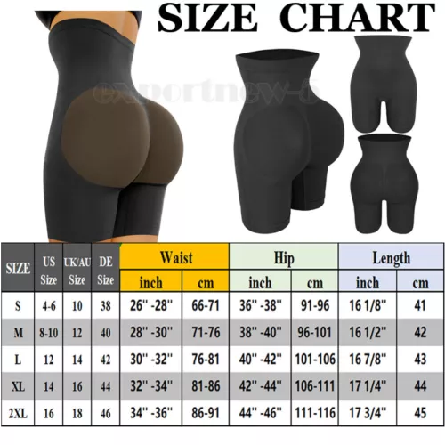 Women High-waisted Butt Lifting Shorts BBL Panty Body Shaper Seamless Anti-Slip - Picture 20 of 36
