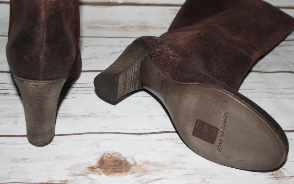 Nueva Bota de Cuero Roberto Del Carlo (Talla 6 EE. UU.) Foto 4 de 4