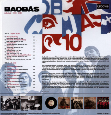 Os Baobàs - Anthology 1966-1968 Groovie Records 2009 lp