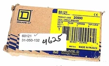 NIB SQUARE D MERLIN GERIN 60121 20990 C60N CIRCUIT BREAKER 3A, TRIP CURVE D 240V