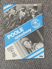 Poole V King’s Lynn Speedway Programme 12/09/84