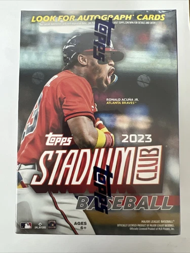 2023 Topps STADIUM CLUB Baseball Series Blaster Box of Packs Possible EXCLUSIVES
