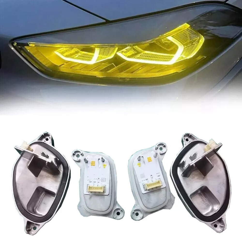 Yellow Daytime Running Light DRL LED Module For BMW F40 F44 Gran