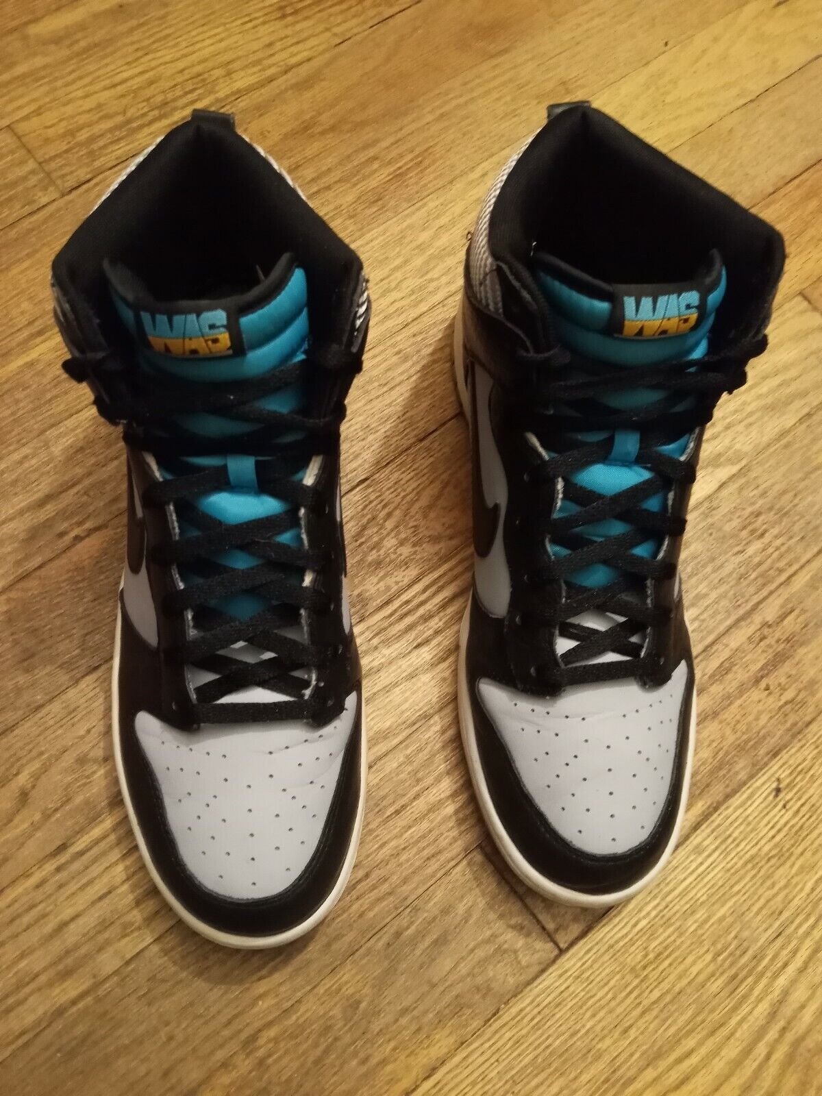 Nike, SB Dunk, High, Washington, men's size 13, Black/Grey/Blue