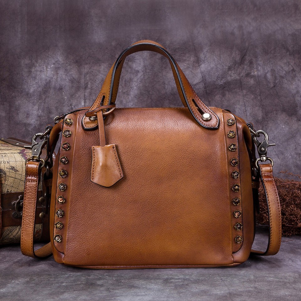 Elegant Retro Women's Crossbody Satchel Bag