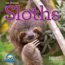 Original Sloths Mini Wall Calendar 2023 - Calendar By Cooke, Lucy - VERY GOOD