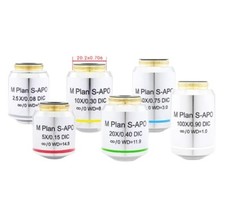 5X-100X LWD M Plan S-APO EPI DIC Objective Lens for Metallurgical Microscope