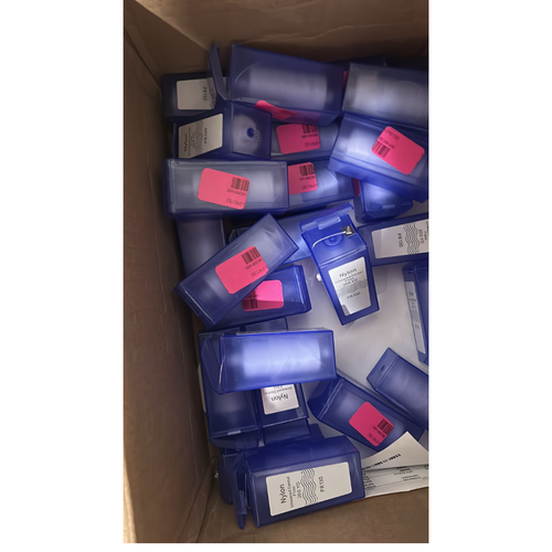 Carrete de hilo dental sin encerar 5/PK de recarga de 200 yardas cada uno con dispensador translúcido - Imagen 4 de 6