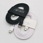 Genuine Samsung 60 watt Fast Charger Data SLIM Cable for S23 Ultra S23 1.8m LOT