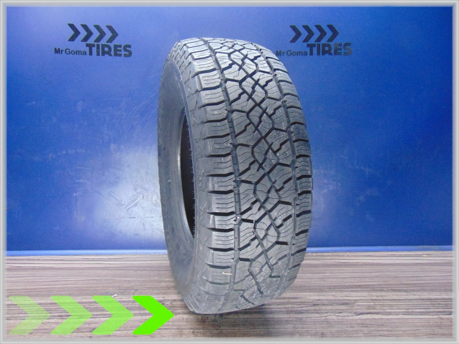 1 NEW 265/70/16 COOPER MASTERCRAFT COURSER TRAIL TIRE 112T DOT 2023