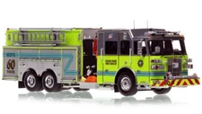 1/50 Fire Replicas Miami-Dade Fire Rescue 2022 Sutphen Pumper Tanker 60 Redland
