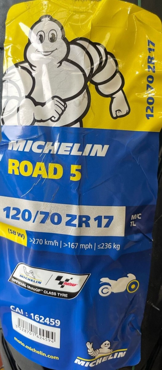 MICHELIN ROAD5 120/70 ZR 17、180/55 ZR 17 120/70 ZR17 (58W) & 180/55 ZR17 (73W) Michelin Pilot Road 5