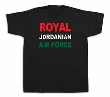 Hombres Camisetas Camiseta Estampado Real Fuerza Aérea Jordana Piloto Avión Honor