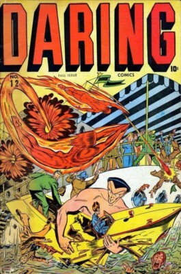 Daring Comics #12 Photocopy Comic Book