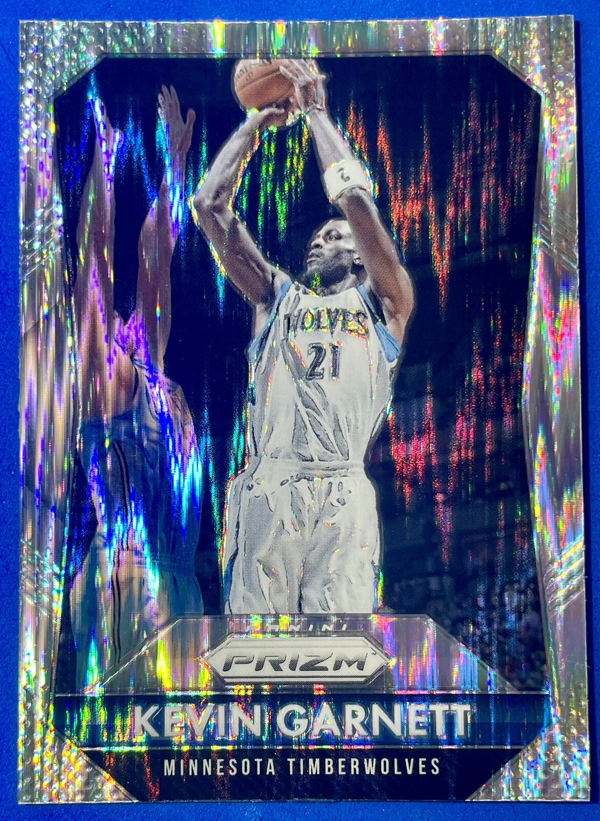 2015-16 Panini Prizm Flash SP Kevin Garnett #6 Timberwolves Celtics HOF