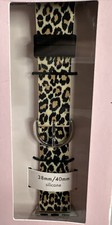 Kate Spade Watch Band Apple Comp. Chettah Leopard Print Silicone 38mm/ 40mm