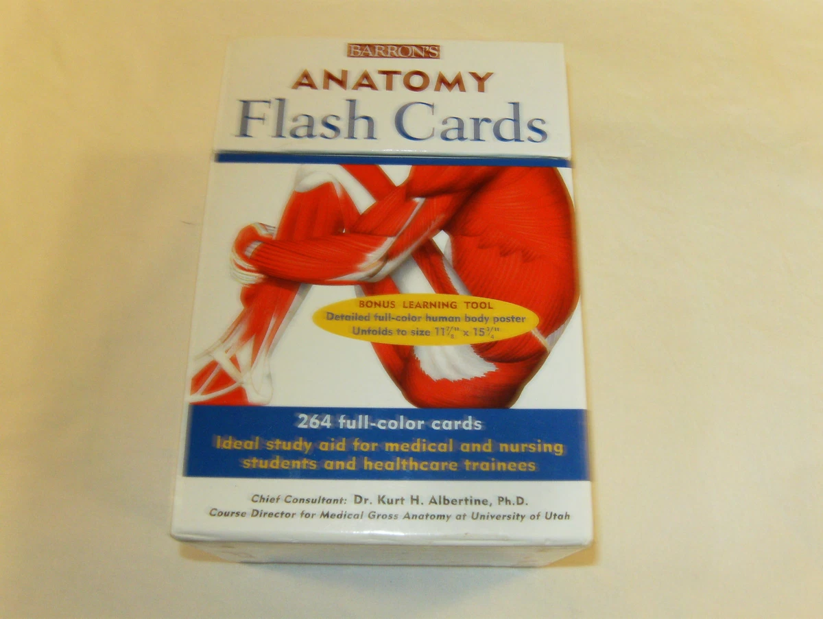 Barron's Anatomy Flash Cards For Sale The WellTrained Mind, 41 OFF