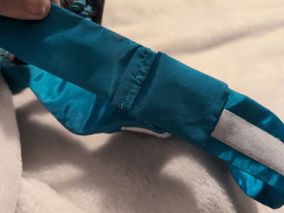 Anthony Alexander Belt Teal Blue Satin With Woven Strings  display picture 1