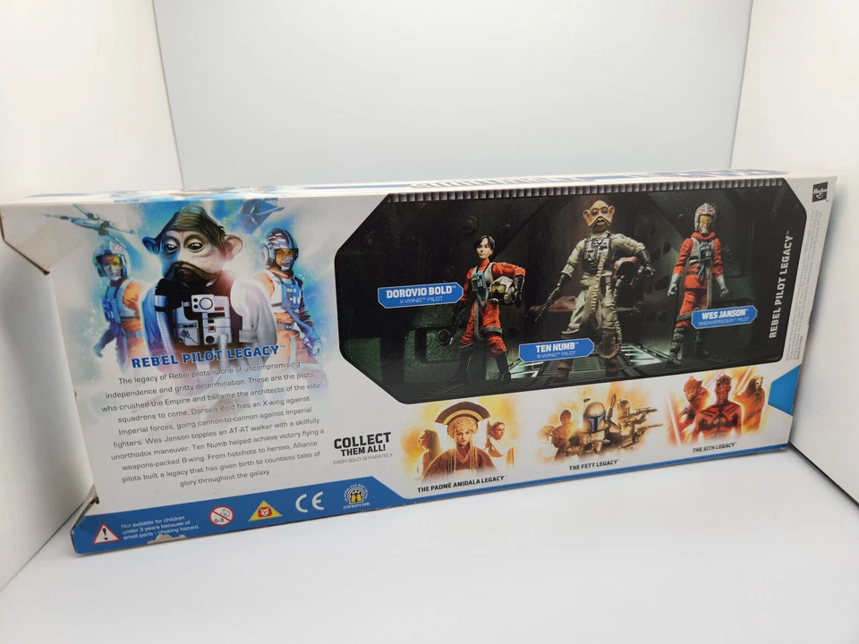 Star Wars Evolutions Rebel Pilot Legacy Dorovio Bold Wes Janson Ten Numb Foto 2 de 4