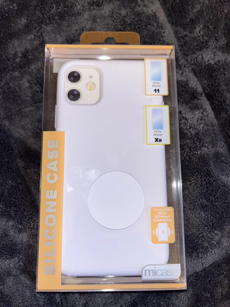 micase Silicone white iphone 11 and XR cell phone case eBay
