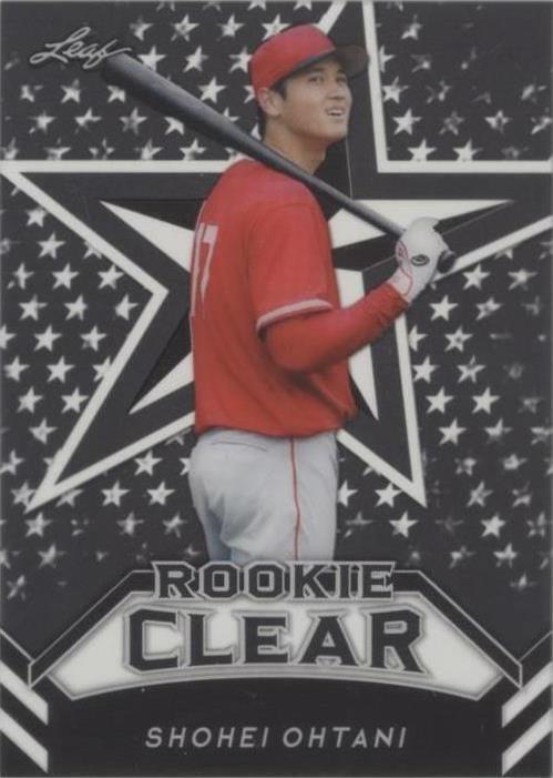 2018 Leaf Clear Rookies - Shohei Ohtani #RC-19 for sale | eBay