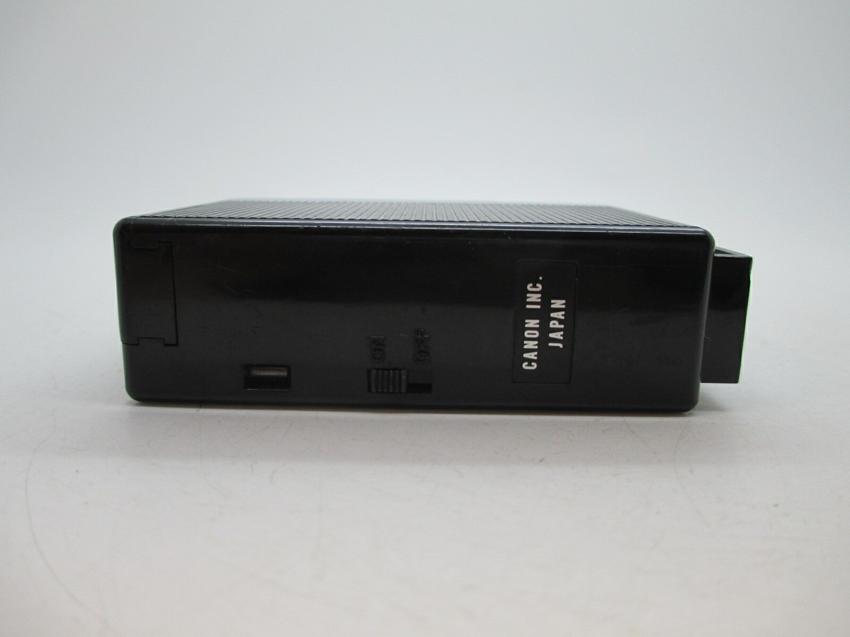 TESTED] Vintage Canon Canolite D Compact Camera Flash Canonet 28