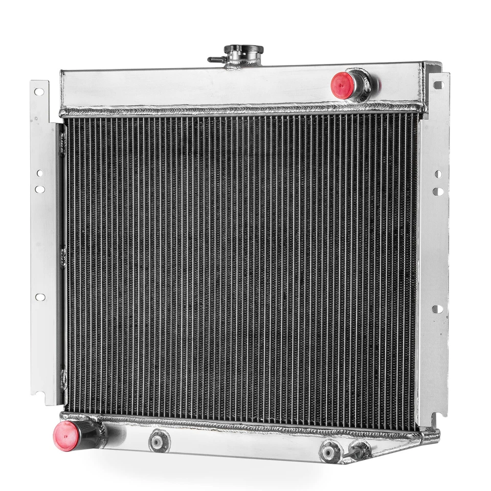 Fit 1969-1971 70 Dodge D100 D200 D300 W100 W200 W300 Pickup 6.3L 4-Row Radiator Foto 3 de 4
