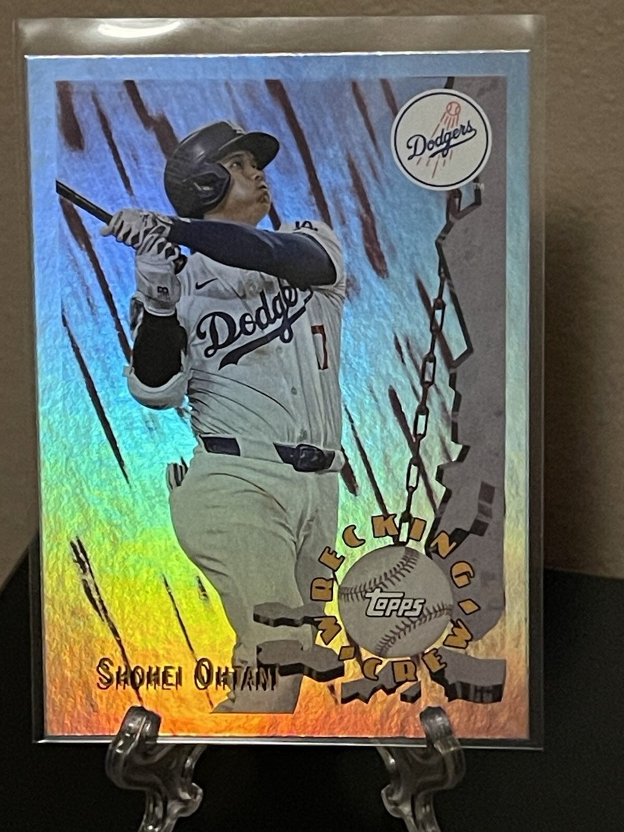 Shohei Ohtani 2024年ナショナルリーグ記念グッズ切手無し Shohei Ohtani 2024 Topps Archives Wrecking Crew Silver Foil