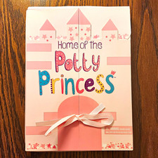 Tickle  Main Potty Princess Training Set with Chart, Book, and Crown NEW 